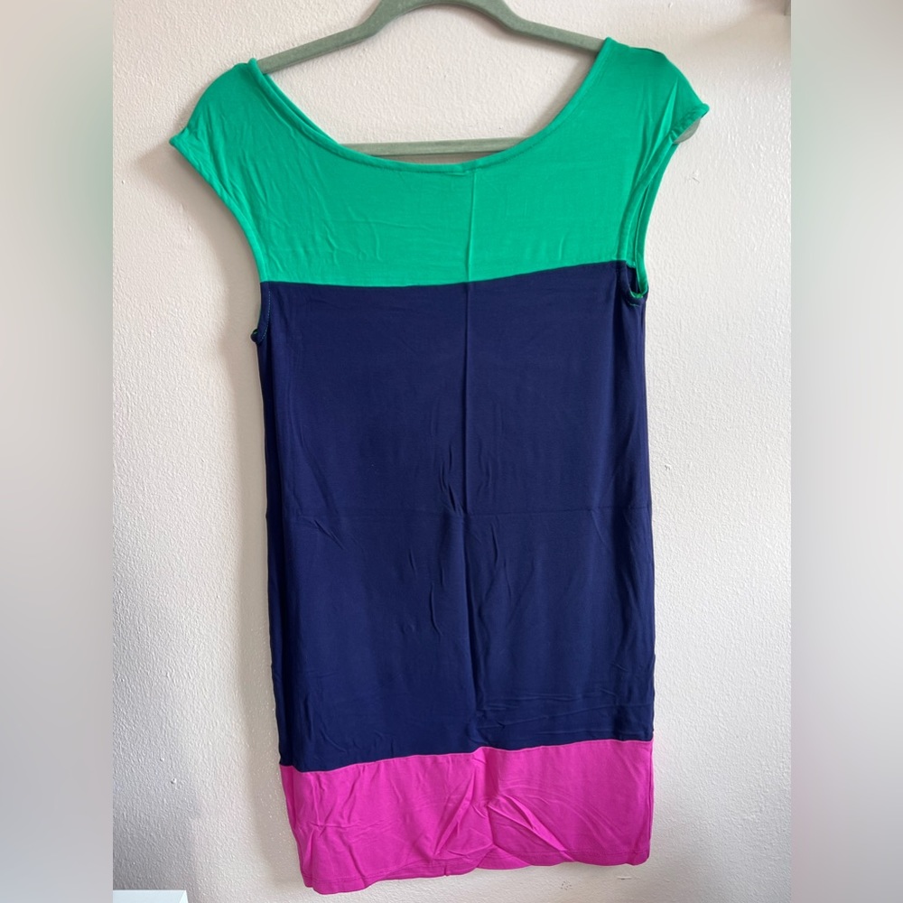 Tory Richard Color Block Dress